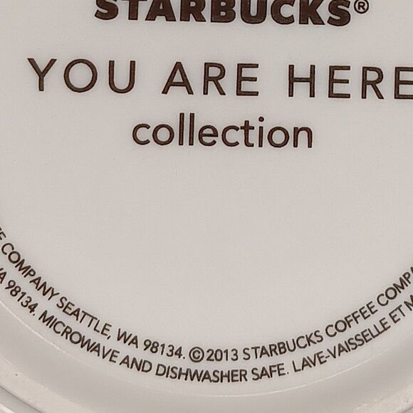 Starbucks California Are Here Collection YAH 2013 Coffee Mug Retired 14 oz - Picture 7 of 8